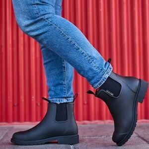 Merry People Bobbi Ankle Rain Boots In Black
